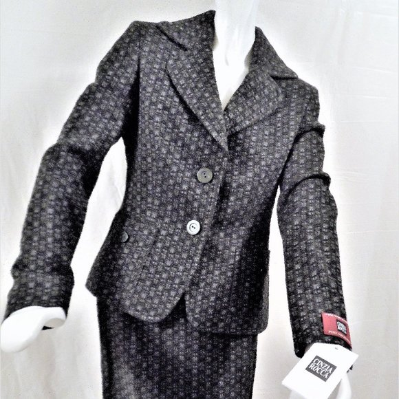 CINZIA ROCCA BLAZER LINING  IN WOOL NWT - Picture 1 of 1